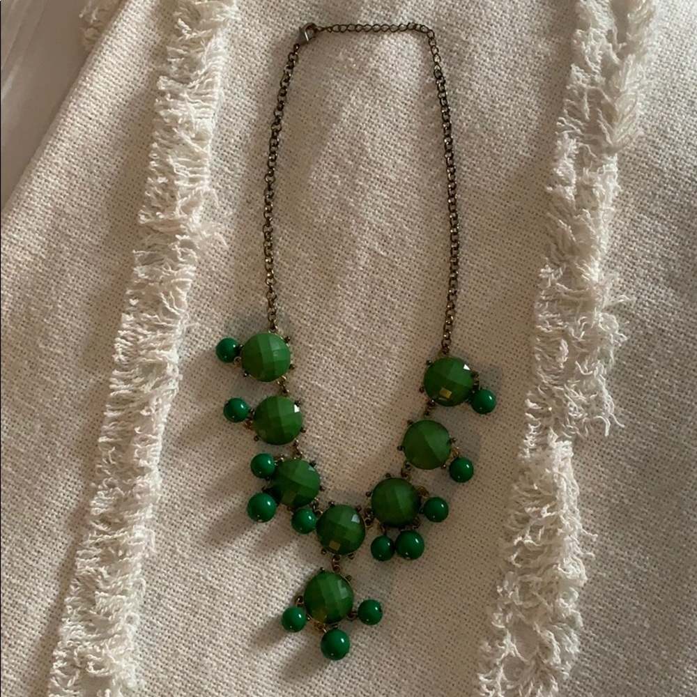Green necklace